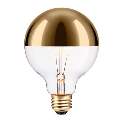 40W Gold Designer Vintage Edison Oro Incandescent Light Bulb