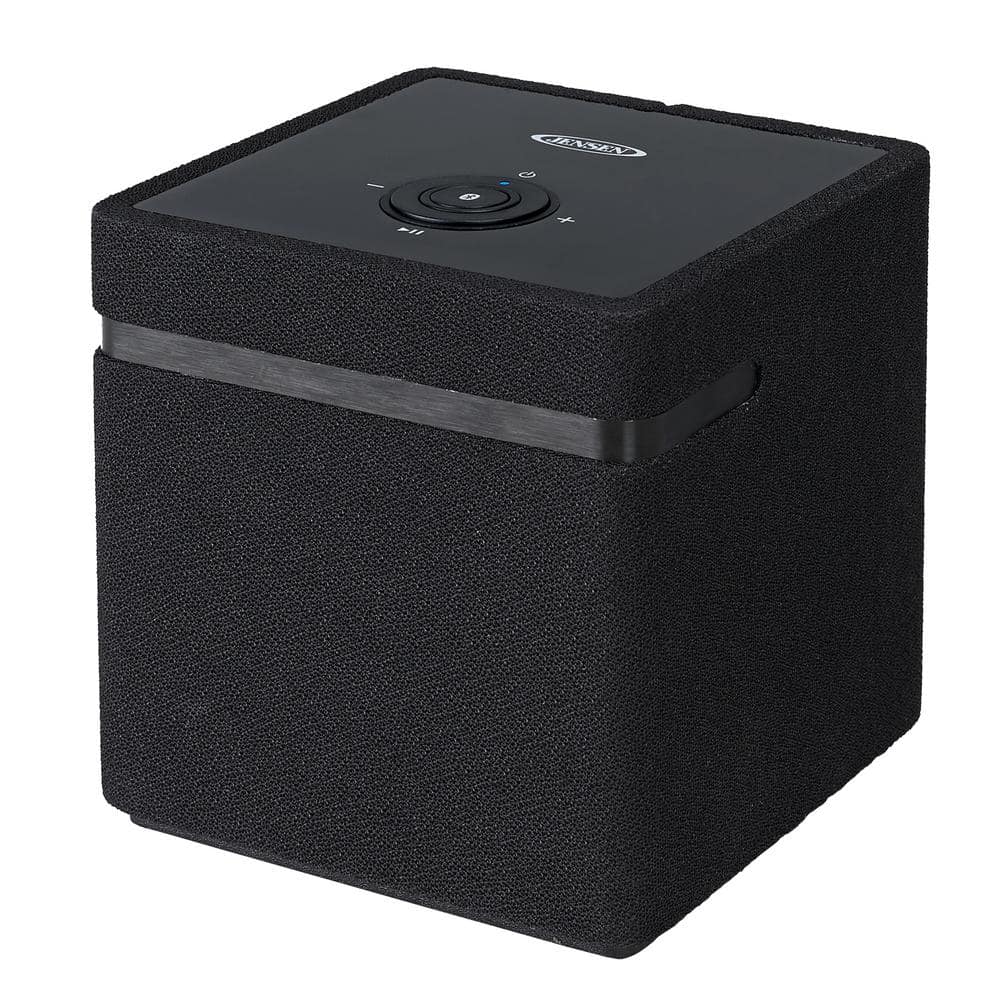 JENSEN Bluetooth/Wi-Fi Stereo Smart Speaker with Chromecast Built-In, Black -  JSB-1000