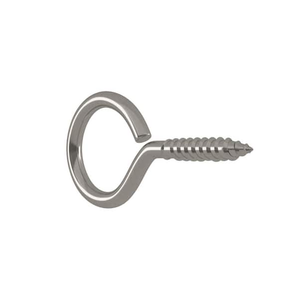 Everbilt 1/8 in. x 1-1/2 in. Stainless Steel Screw Eye (3-Piece) 824241 -  The Home Depot