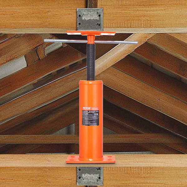 House Floor Jacks, 2-Pack, 12 -16 in. Height Range, 9700 lbs. Max Load Capacity Per Unit, Adjustable Support Jack Pole