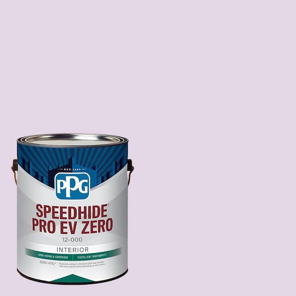 PPG SPEEDHIDE Pro-EV Zero 1 gal. PPG1249-2 Lavender Vista Semi-Gloss Interior Paint