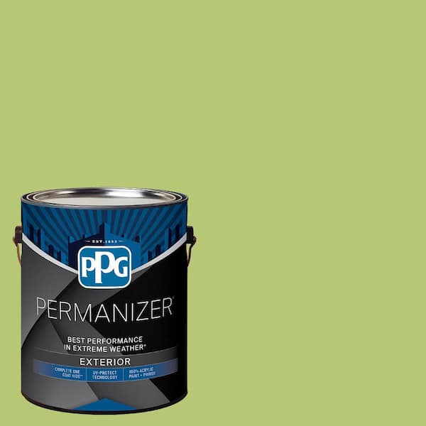 PERMANIZER 1 gal. PPG17-27 Fern Glow Flat Exterior Paint