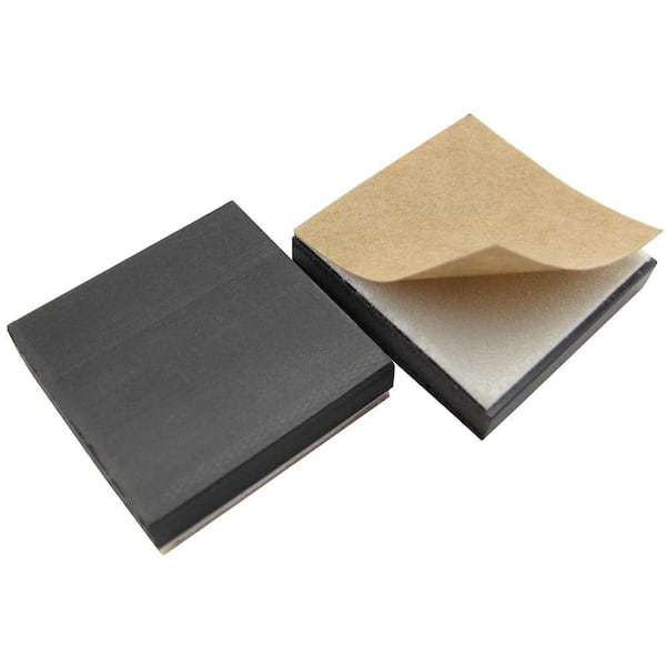 Master Magnet 1 in. Magnetic Squares with Adhesive (4-Pack)
