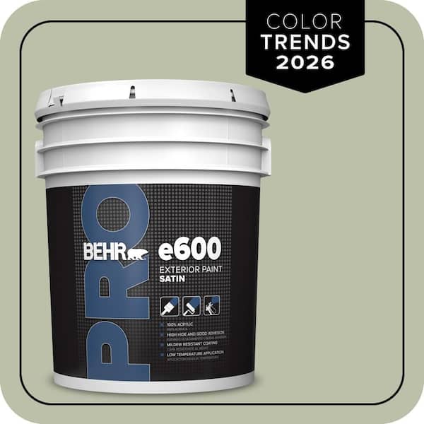 BEHR PRO 5 gal. #S380-3 Urban Nature Satin Exterior Paint
