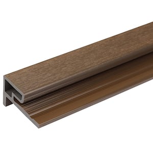 2.1 in. x 3.0 in. x 8 ft. European Siding System Composite Siding End Trim Board in Brazilian Ipe for Belgian Board