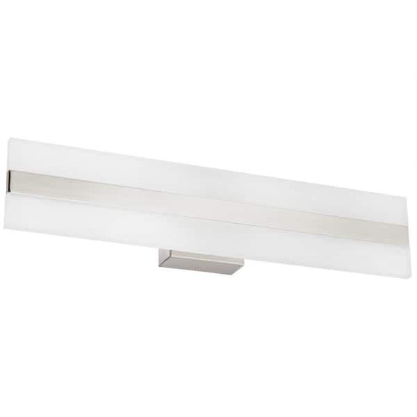 Sunlite In Light Brushed Nickel Dimmable Led Vanity Light Bar With Selectable Cct Hd