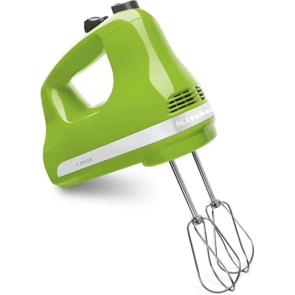 Tasty by Cuisinart Electric Home Kitchen Handheld Food Mixer with Beaters,  Green 