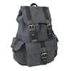 Vagarant 20 in. Gray Large Sport Washed Canvas Backpack C04GRY