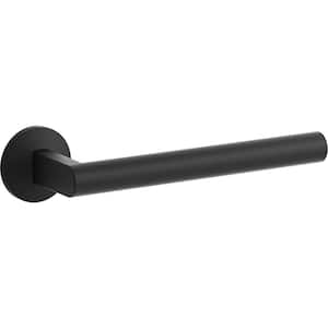 Components 9 in. Wall Mounted Towel Bar in Matte Black