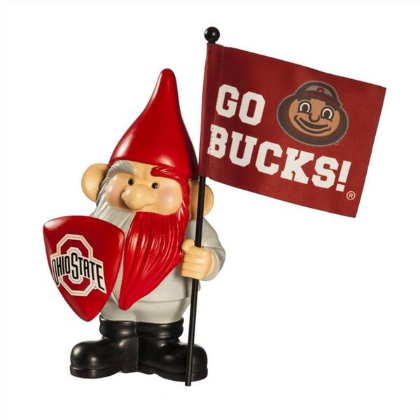 Evergreen 10 In X 6 Ohio State University Ncaa Garden Gnome With Team Flag 54973fhg The Home Depot - Ncaa Garden Gnomes Evergreen 10 In X 6 Ohio State University Ncaa Garden Gnome With Team Flag 54973fhg The Home Depot - Ncaa Garden Gnomes