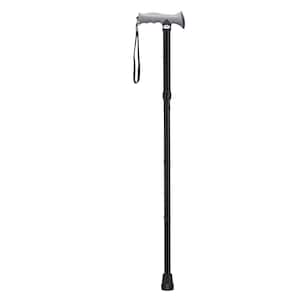 Carex Soft Grip Folding Cane - Foldable Walking Cane For Men and