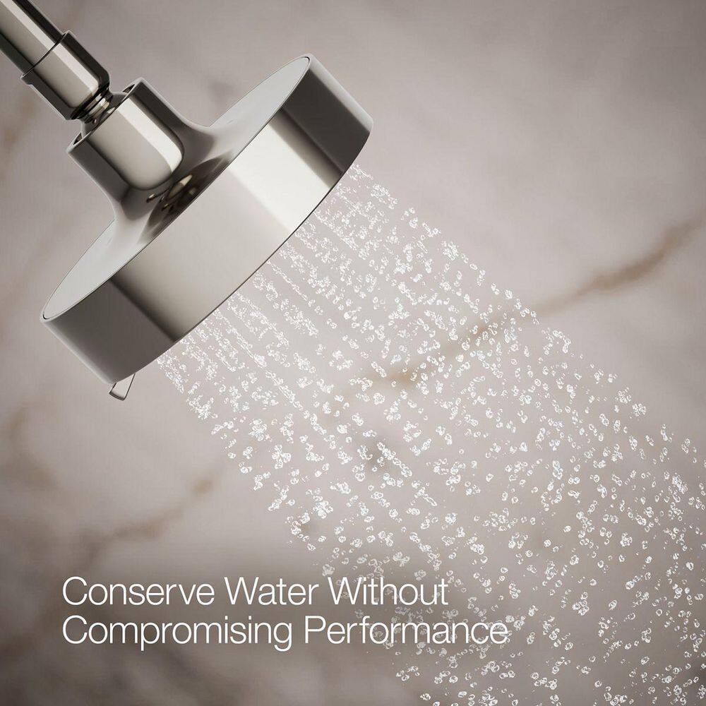 Purist Polished Nickel 5.5" Multifunction Wall-Mount Showerhead