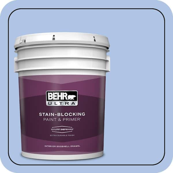 BEHR ULTRA 5 gal. #580B-4 Ocean Dream Extra Durable Eggshell Enamel Interior Paint & Primer