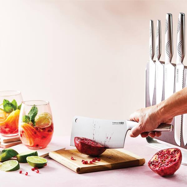 Cuisine::pro iD3 Nakano 7-Knife Stainless Steel Knife Block
