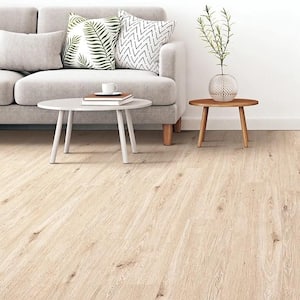 French Oak 20 MIL x 7 in. W x 60 in. L Click Lock Waterproof Luxury Vinyl Plank Flooring (1400 sqft/pallet)