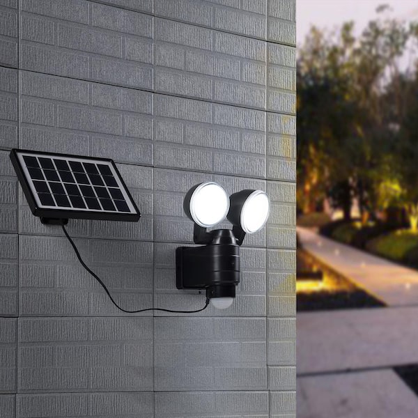 4 Pack Ajustable Black Garden Outdoor Wall Spot Light Floodlight Security IP44 