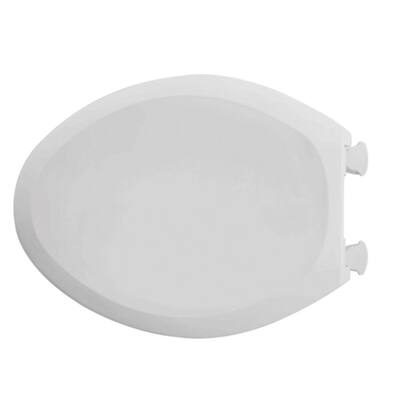 Champion Slow Close Elongated Closed Front Toilet Seat in Linen