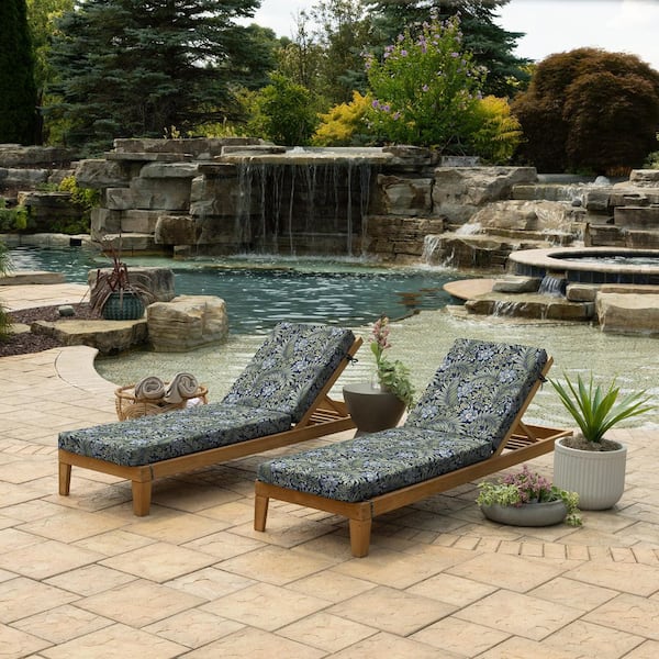 ARDEN Foam Outdoor Chaise Lounge Cushion 21 x 72 Made with ProFoam