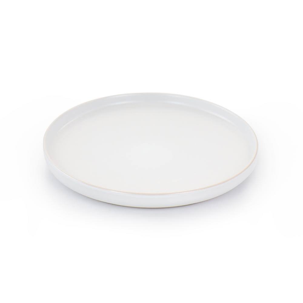 White Ceramic 16-Piece Round Dinnerware Set for 4