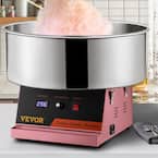 Fodgænger uformel husdyr VEVOR Electric Cotton Candy Machine 19.7 in. Dia Stainless Steel Bowl  1050-Watt Candy Floss Maker for Family or Party, Pink XMWCMHTJF110VVF2VV1 -  The Home Depot