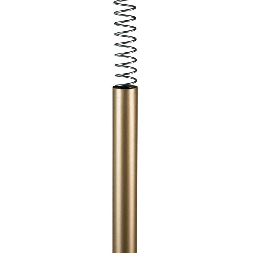 Gold 4-Tier Tension Mount Corner Shower Caddy