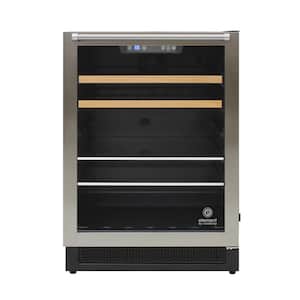 Element 24 in. 16-Bottle Wine and 106-Can Beverage Cooler with Top Handle