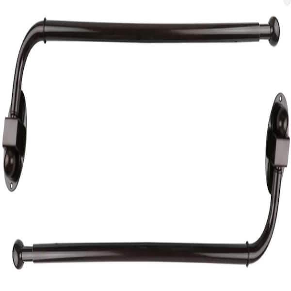Set of 2 Swing Arm Rods, 3/4-inch Diameter, 14-inch to 24-inch
