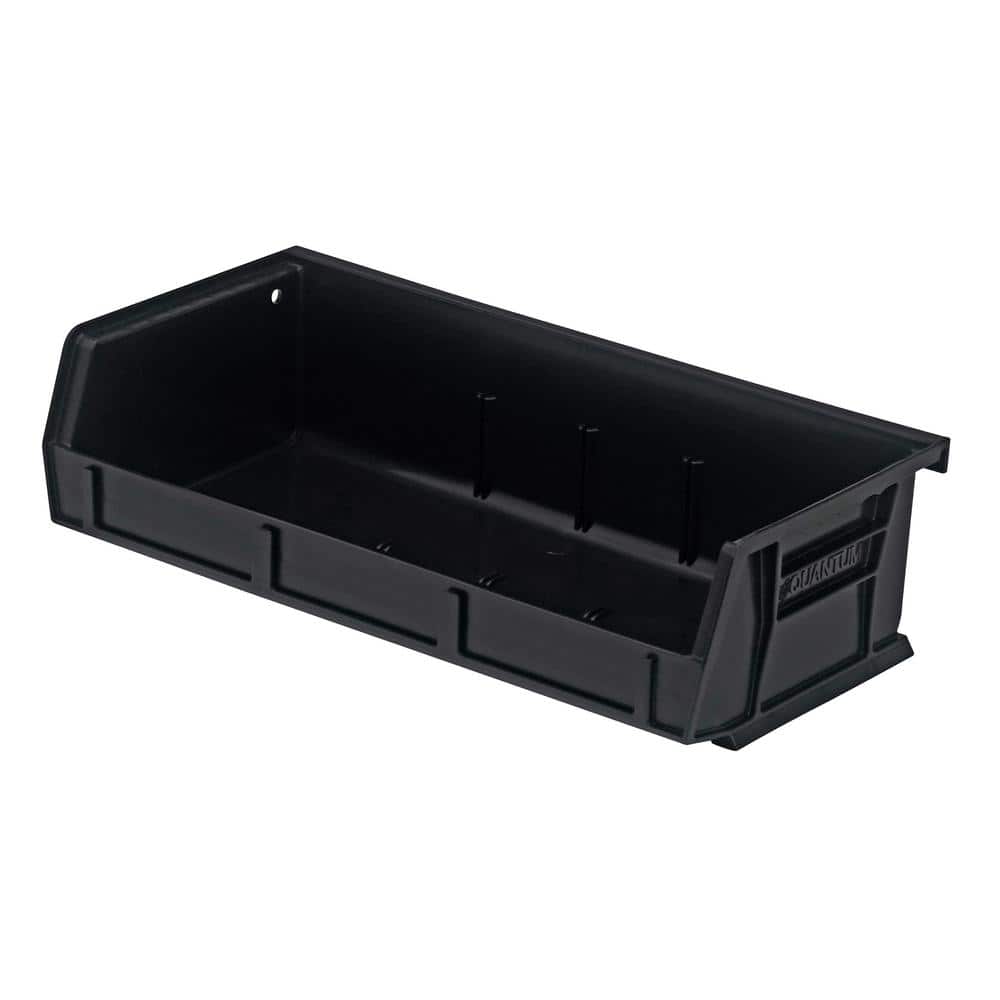 Ultra Series 1.54 qt. Stack and Hang Bin in Black (8-Pack) price history on PriceWatchPro