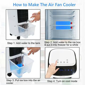 700 CFM 3- Speed Portable Evaporative Cooler for 100 sq.ft.