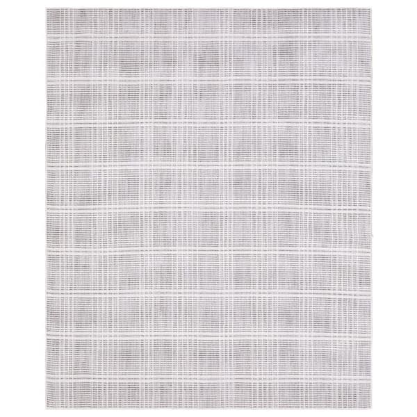 Stonehurst 2 ft. x 3 ft. Light Gray Plaid Scatter Rug