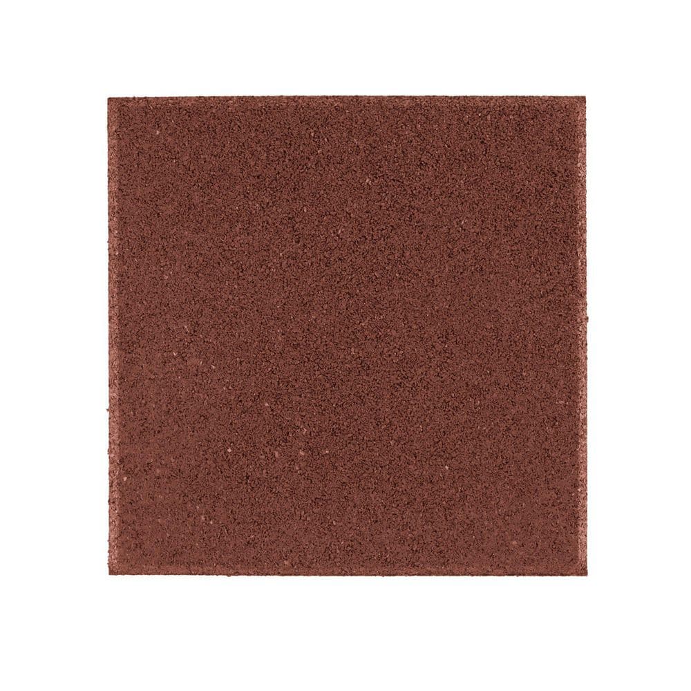 12 in. x 12 in. x 1/2 in. Red Square Rubber Paver (60-Pack) price history on PriceWatchPro