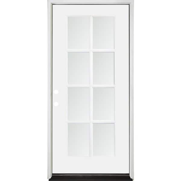 Adélie White Schluter Rondec Matte White 1/2 in. x 8 ft. 2-1/2 in. Color