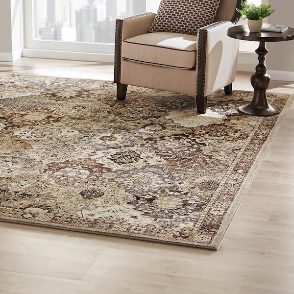 Greyleigh Connie Gray Area Rug, Size: Rectangle 11' x 15