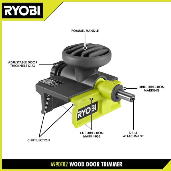 RYOBI Door Trimmer A99DT02 - The Home Depot