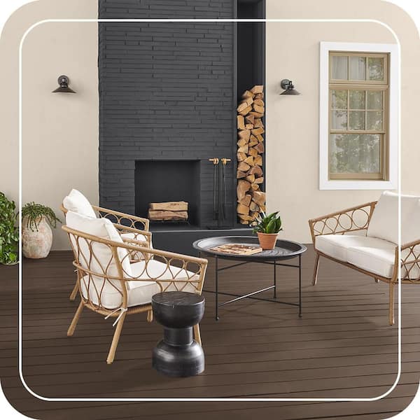 BEHR DECKplus 1 gal. #N230-7 Rustic Tobacco Solid Color