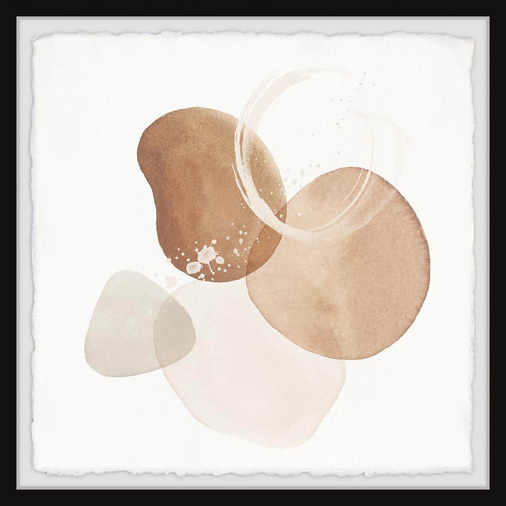 Invincible Expression by Marmont Hill Framed Abstract Art Print 32 in. x 32