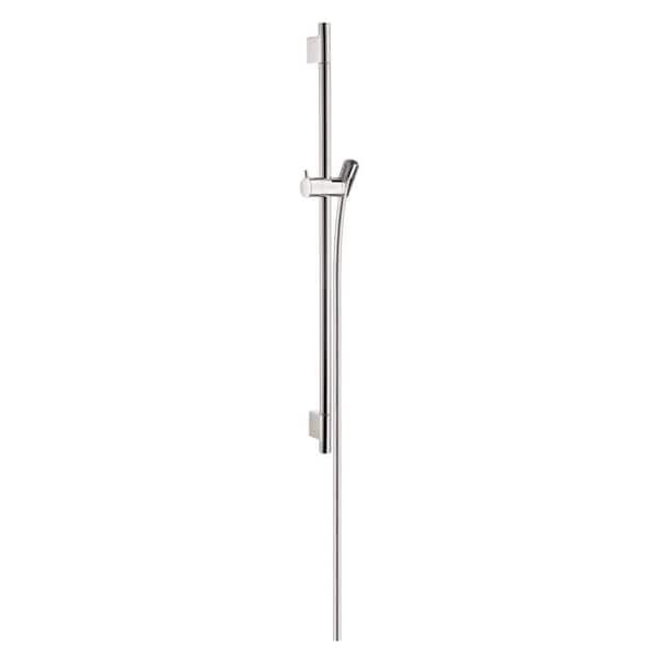 Hansgrohe Unica S 24 in. Wall Bar in Chrome