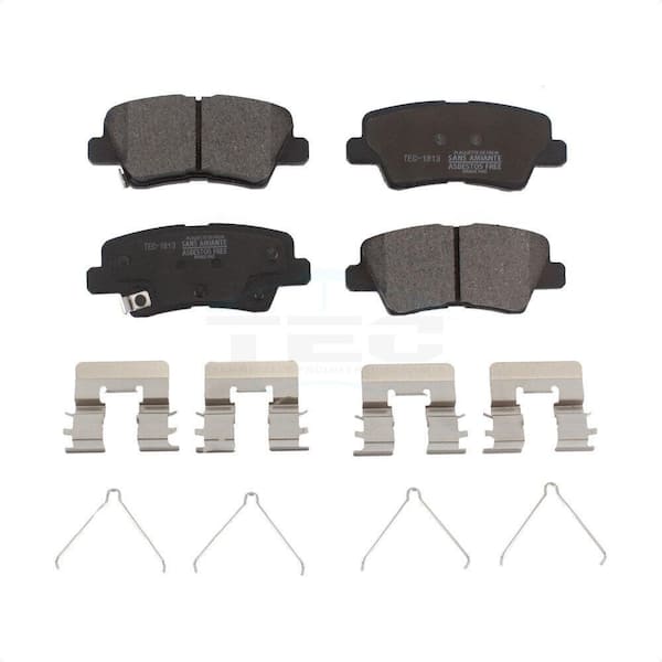 TEC Rear Ceramic Disc Brake Pads For Hyundai Kia Kona Forte Sonata Electric Rondo GT