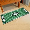 FANMATS Chicago Bears 3 ft. x 6 ft. Football Field Rug Runner Rug 7347 -  The Home Depot