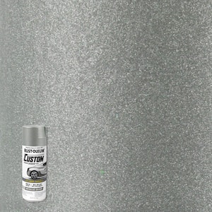11 oz. Metallic Silver Custom Lacquer Spray Paint (6-Pack)