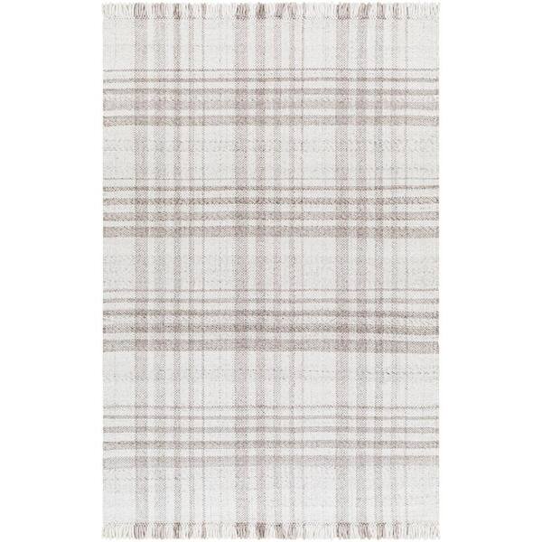 Livabliss Estrada Blue Plaid 8 ft. x 10 ft. Area Rug