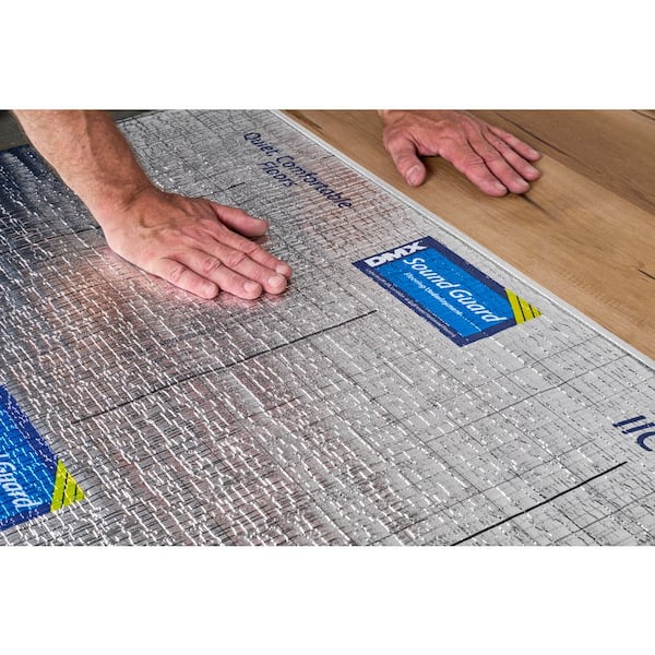 100 sq. ft. 39.6 in. W x 30 ft. L x 1 mm T-Sound Proof Flooring Underlayment for Vinyl, Laminate and Hardwood Floors