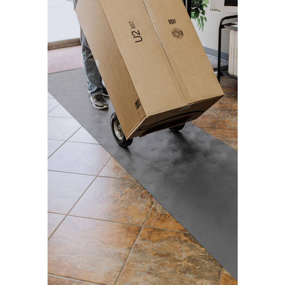 Slate Grey 27" x 96" Vinyl Garage Floor Runner