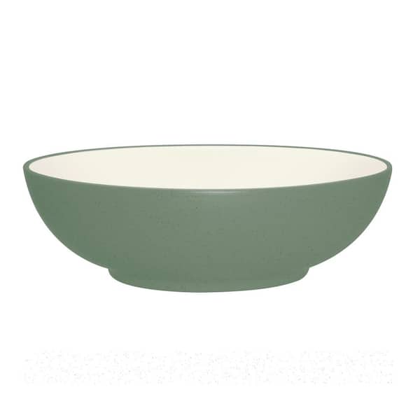 Noritake Colorwave Green 9.5 in., 64 fl. oz. (Green) Stoneware Round Vegetable Bowl