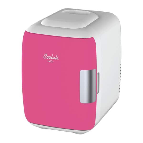 Classic 0.14 cu. ft. Retro Mini Fridge in Fuchsia without Freezer