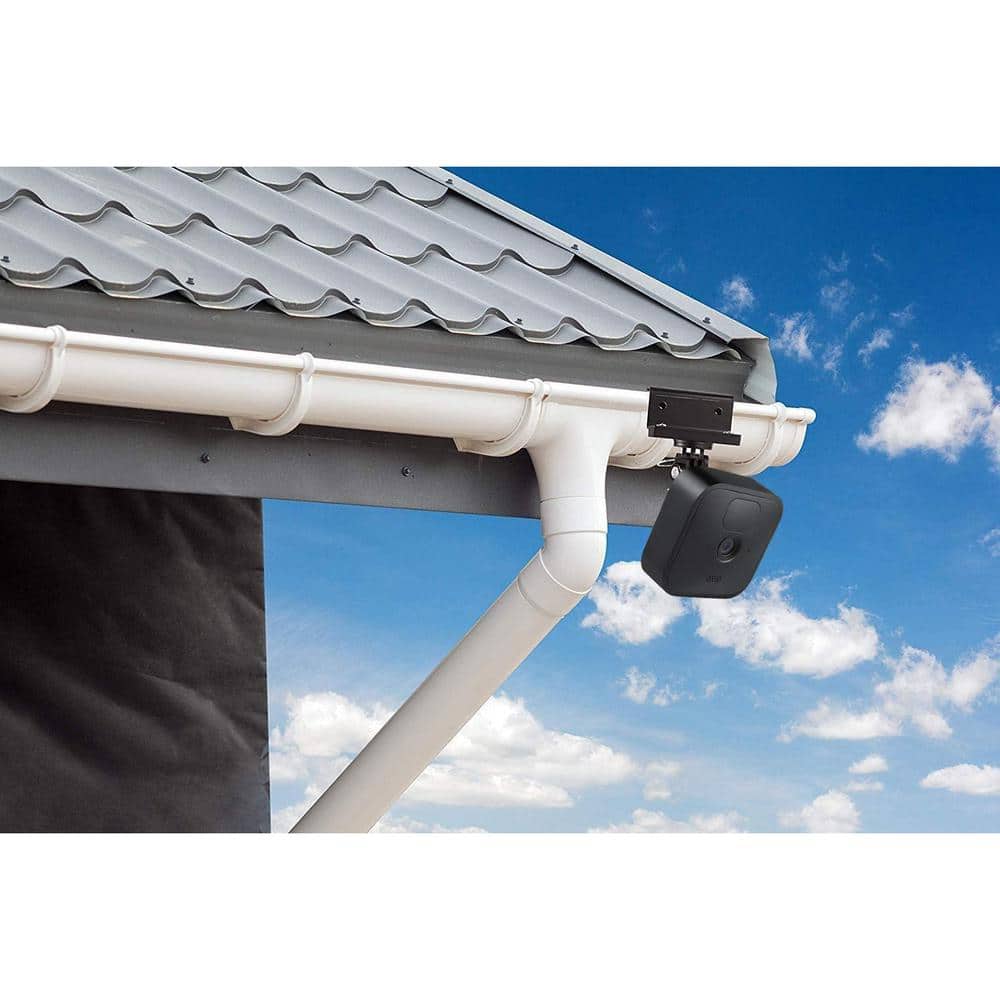 Wasserstein Enhanced Security Weatherproof Gutter Mount for Surveillance Cameras