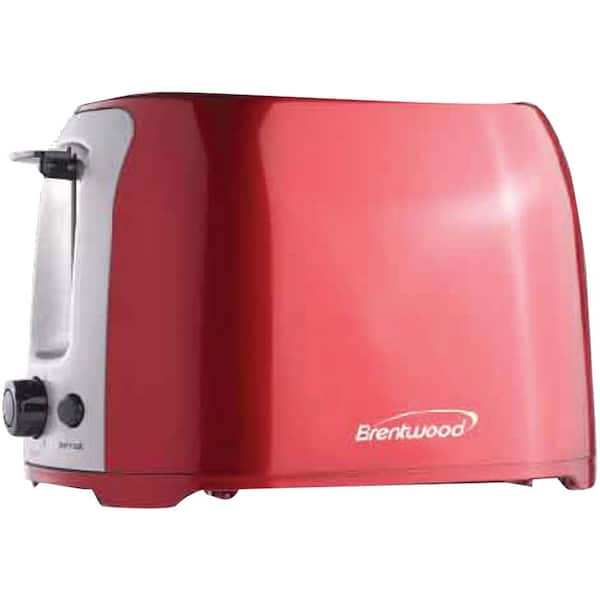 Brentwood Cool-Touch 2-Slice Extra-Wide Slot Toaster, Blue