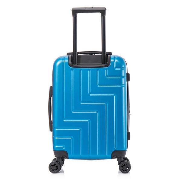 DUKAP Zahav Light-Weight 20 in. Teal Hard side Spinner Luggage DUKAP Zahav Light-Weight 20 in. Teal Hard side Spinner Luggage