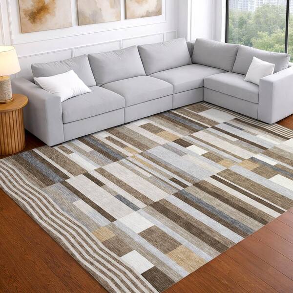 Addison Rugs Chantille Machine Washable Indoor/Outdoor Abstract