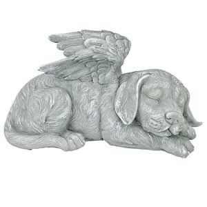5 in. H Dog Memorial Angel Pet Statue